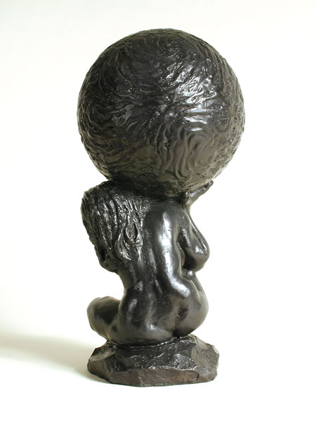 Atlass (bronze) by  Susan D White