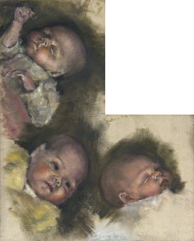 Baby Michaela by Susan Dorothea White