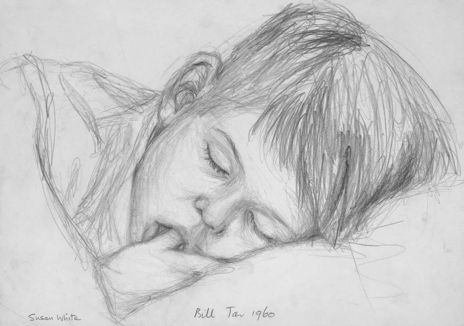 Brother Bill Sleeping by Susan Dorothea White