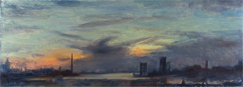 City Skyline by Susan Dorothea White