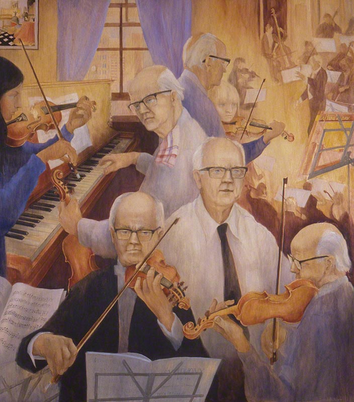 Clyde Thorpe, RRMSSO, Violinist, Teacher by Susan Dorothea White