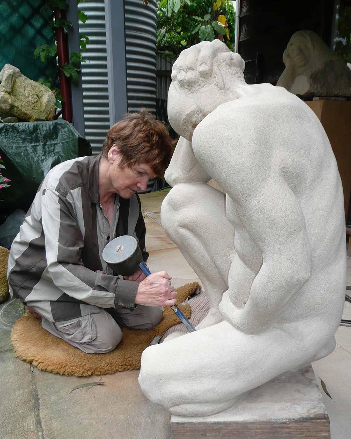 Dantian Gazing by  Susan D White