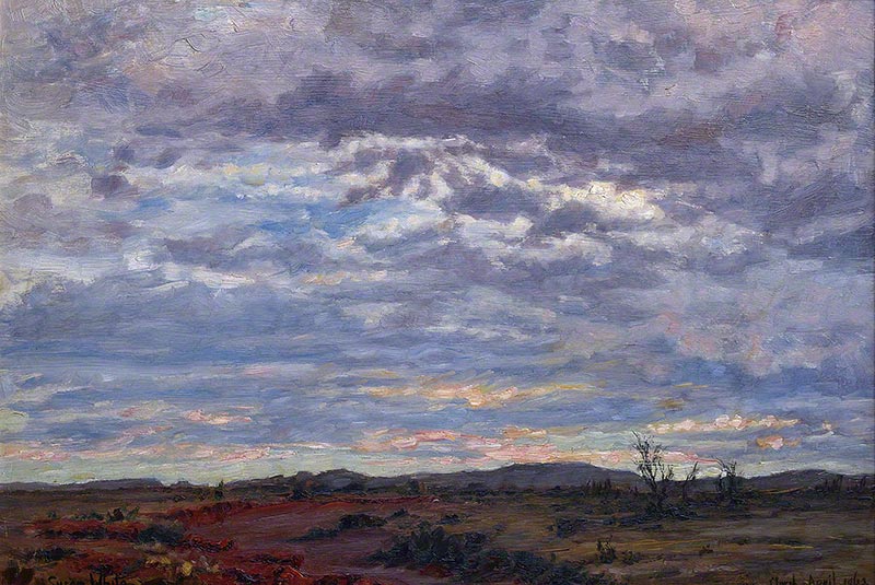 Desert Sunset, Line of Lode, Broken Hill / Evening Sky by Susan Dorothea White