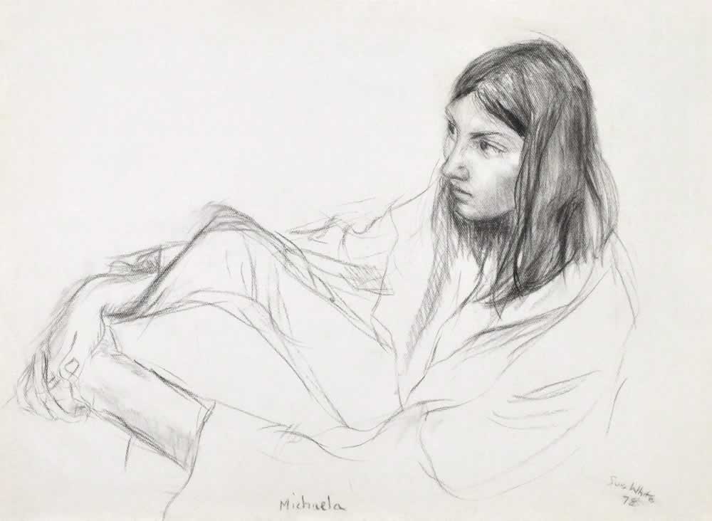Michaela Relaxing by Susan Dorothea White