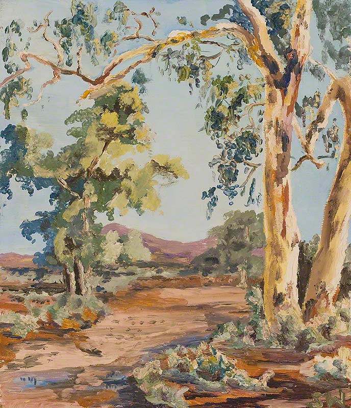 Nine Mile Creek (tributary of Stephens Creek, Broken Hill) by Susan Dorothea White