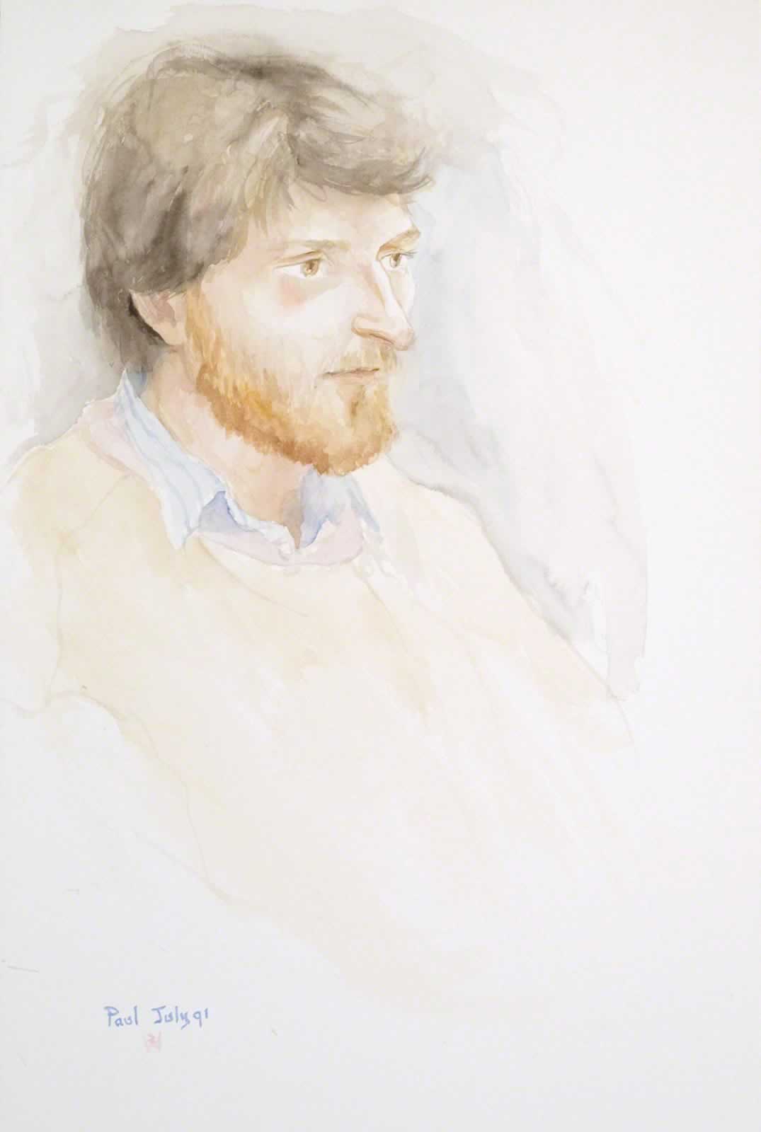Paul with Red Beard by Susan Dorothea White