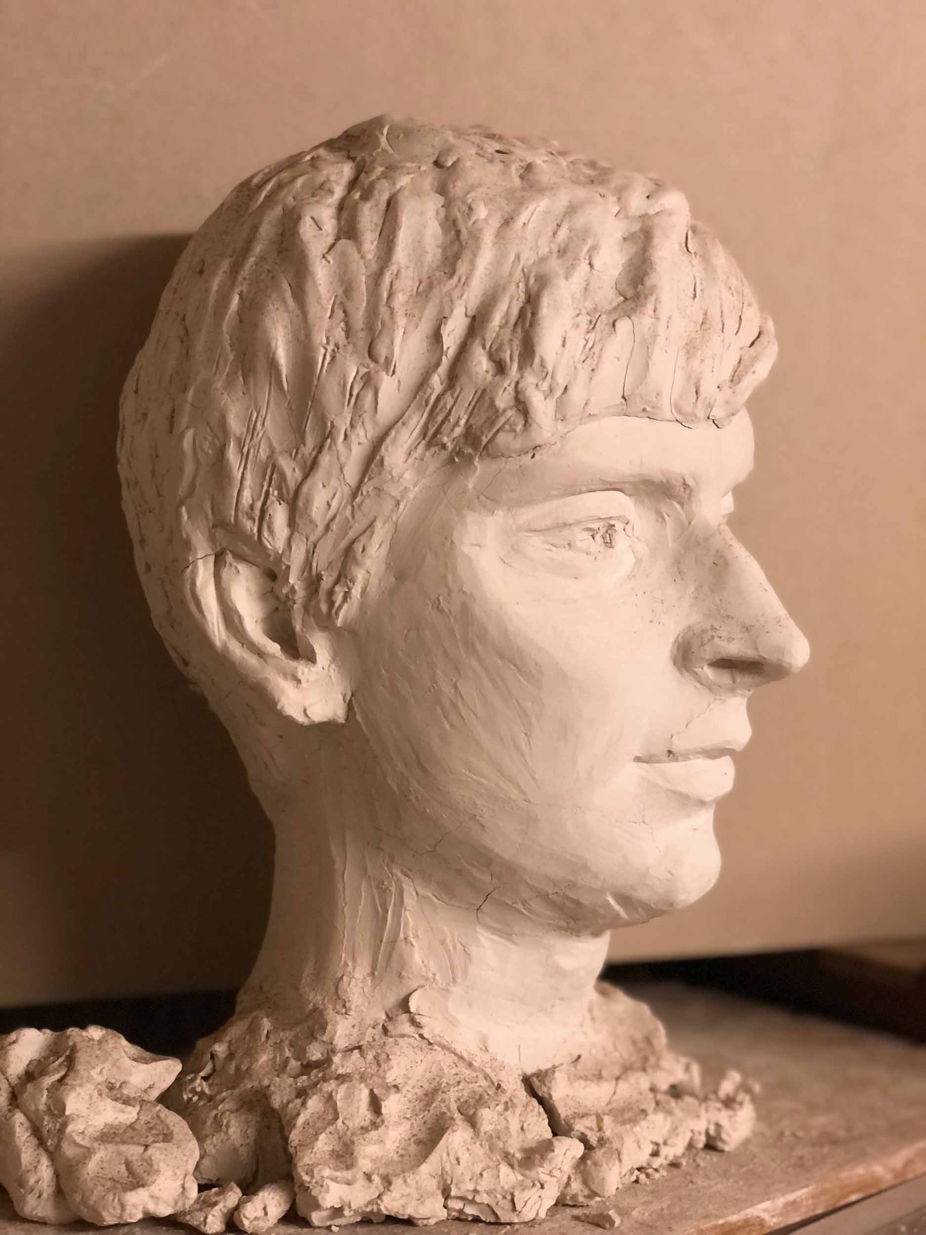 Stephen Listening by  Susan D White