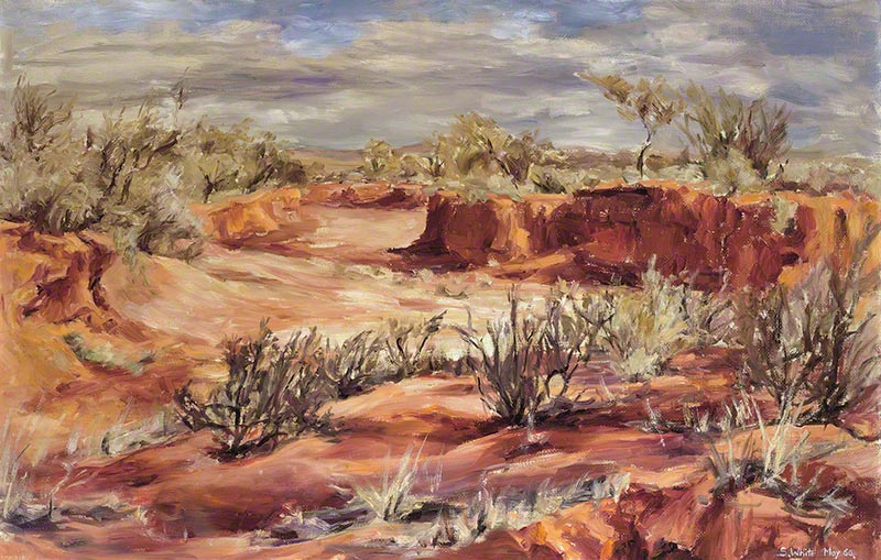 Stirling Vale Creek, Drought by Susan Dorothea White