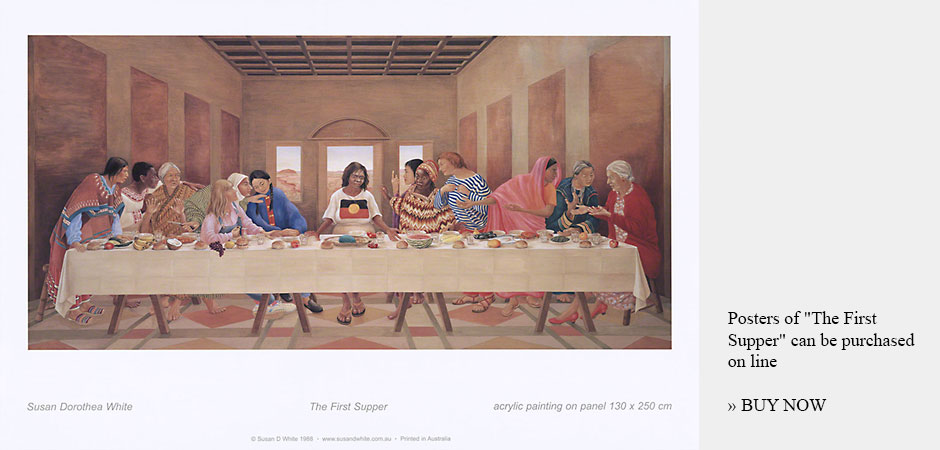 The First Supper by Susan Dorothea White - Poster