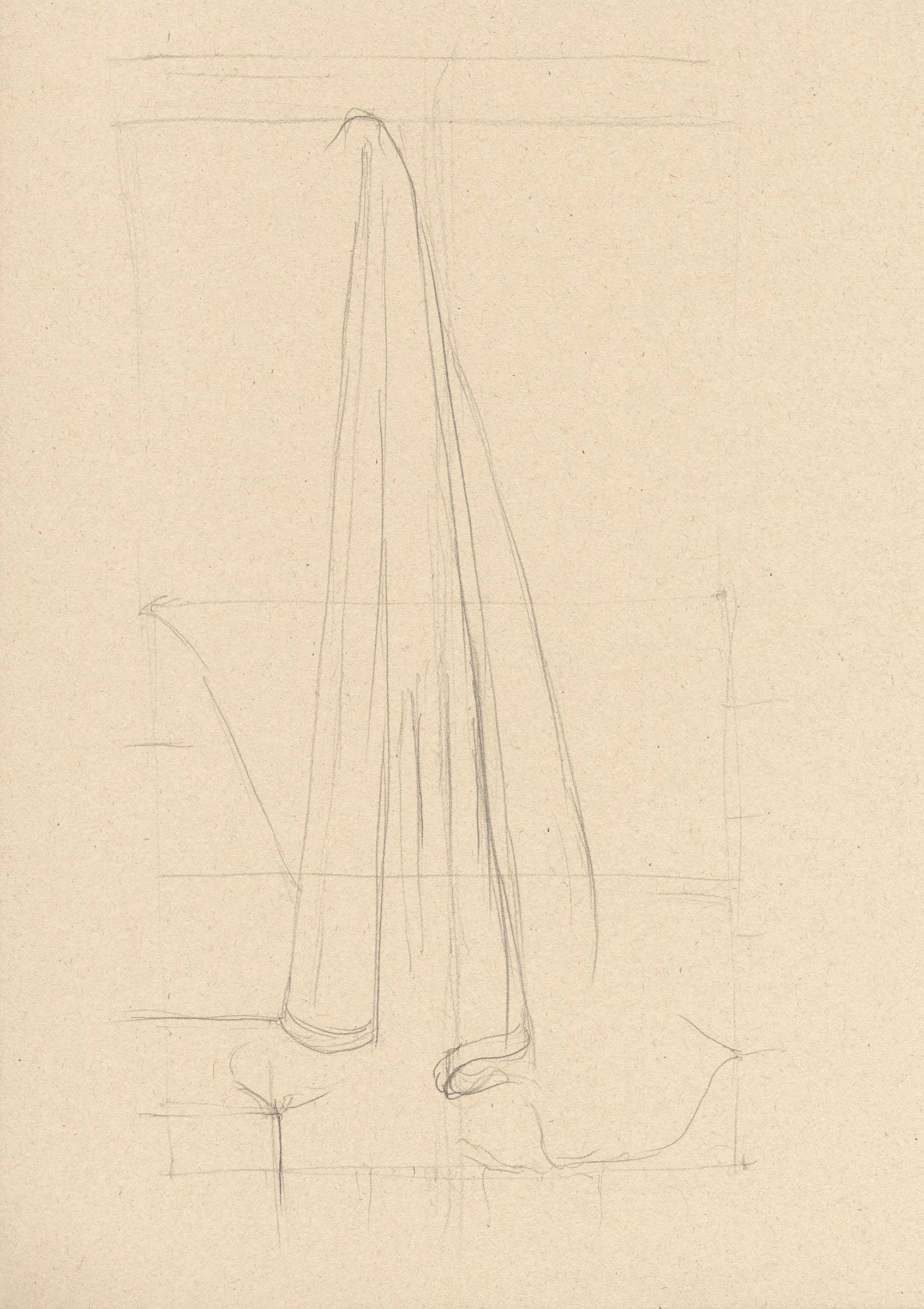 Step-by-step bath towel, steps 1–4 by © Susan D White